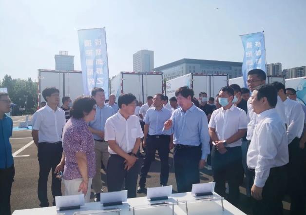 淄博首批50輛氫燃料電池冷藏車成功運營，全部使用東岳質子膜